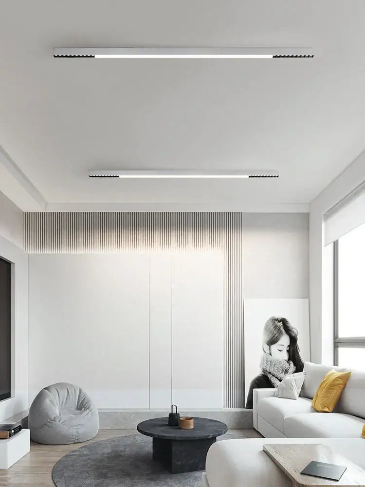 Black Surface Ceiling Light