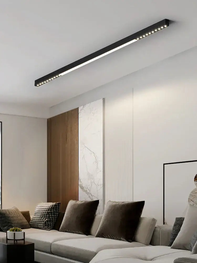 Black Surface Ceiling Light