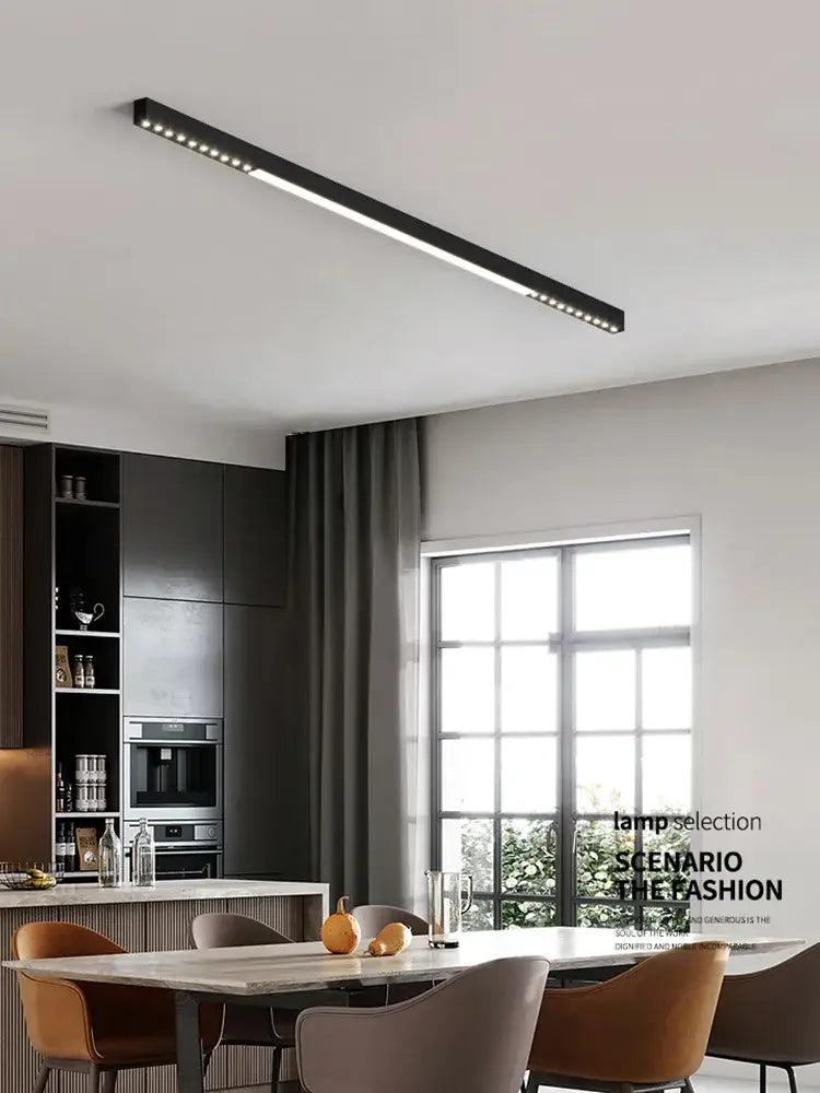 Black Surface Ceiling Light