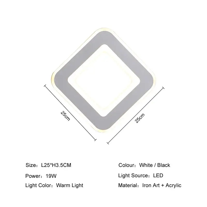 Touch Switch Wall Light