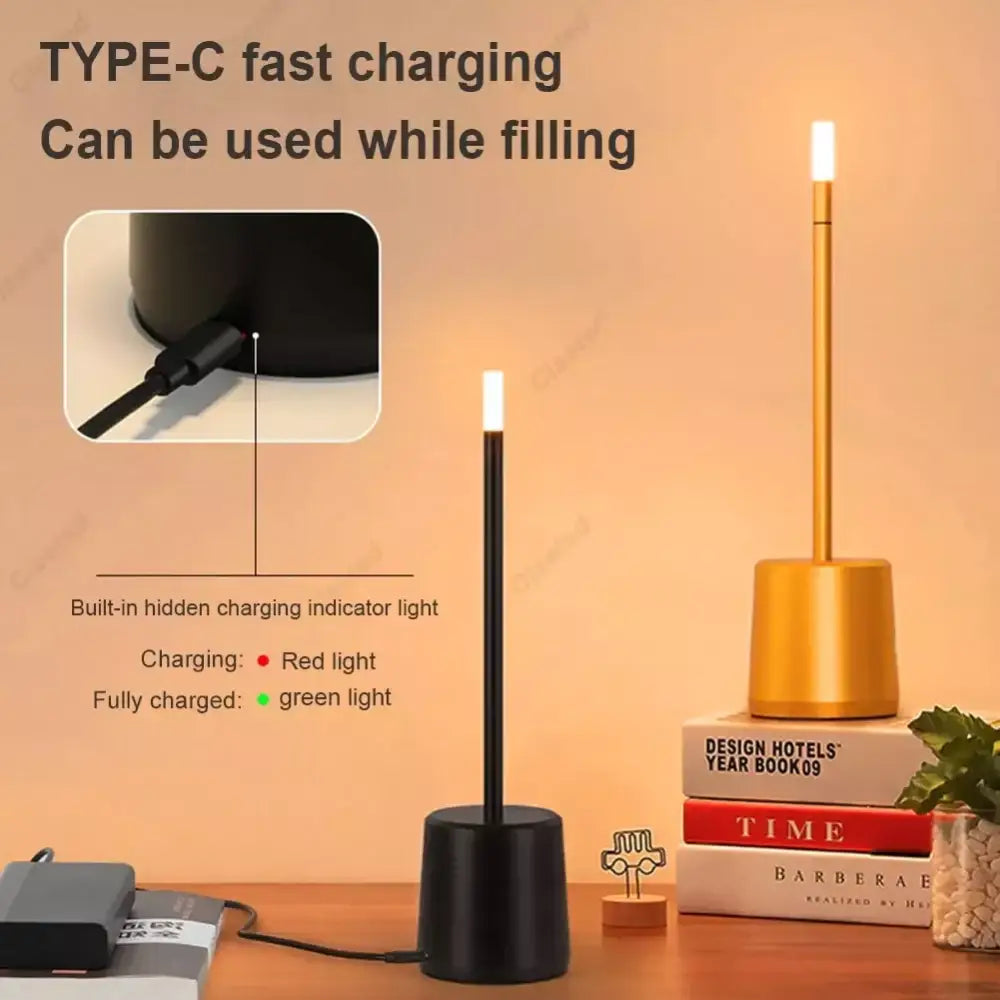 Silver Touch Table Lamp