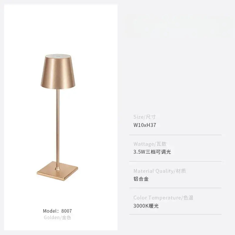 Copper Touch Table Lamp