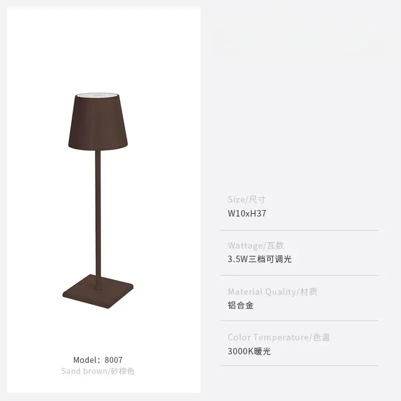 Copper Touch Table Lamp