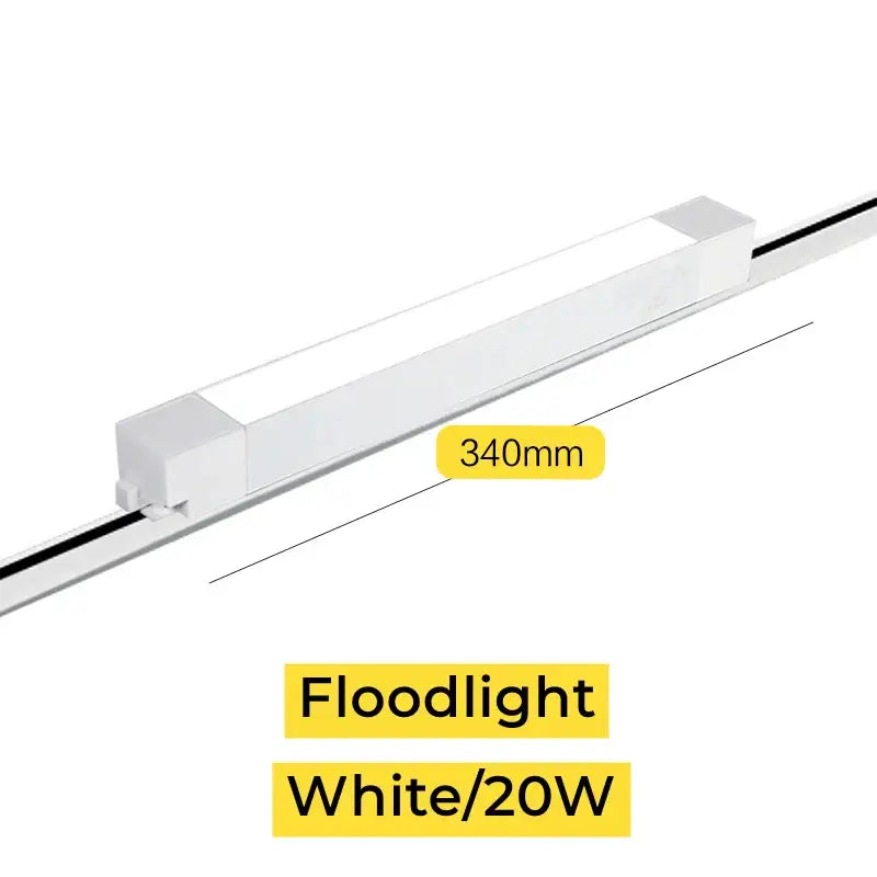 Black LED Track Light Rail Set Design