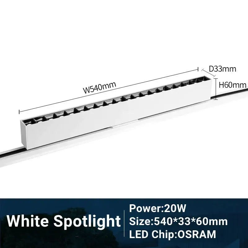 White Linear Track Light