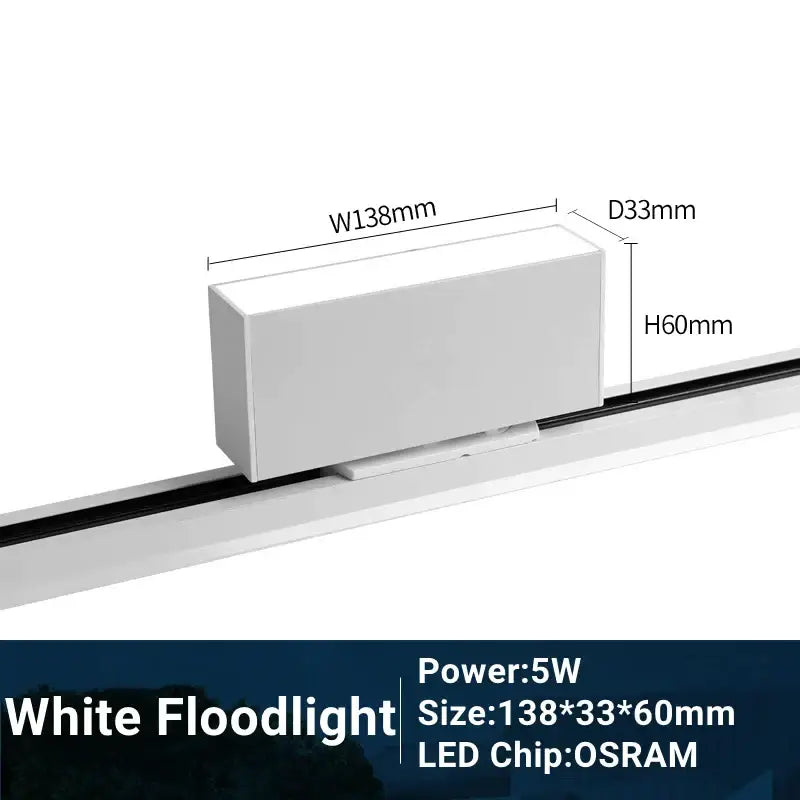 White Linear Track Light