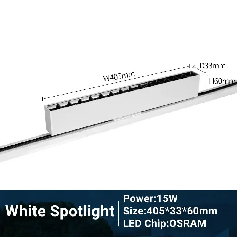 White Linear Track Light