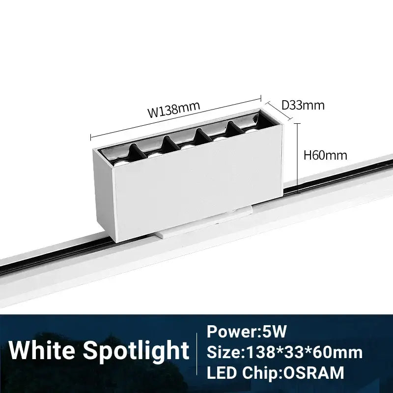 White Linear Track Light