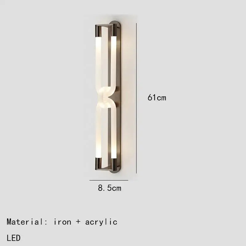Gold Minimalist Wall Light