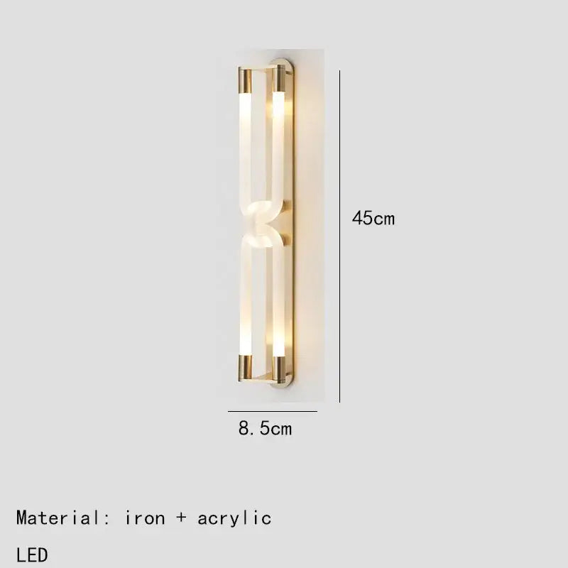 Gold Minimalist Wall Light
