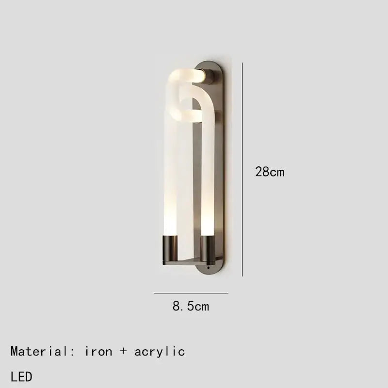 Gold Minimalist Wall Light