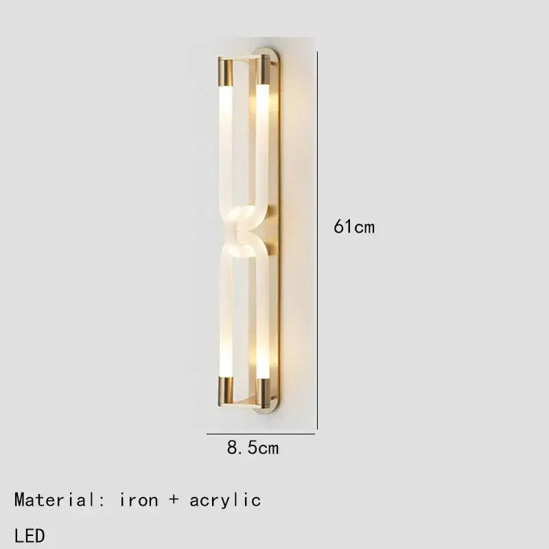 Gold Minimalist Wall Light