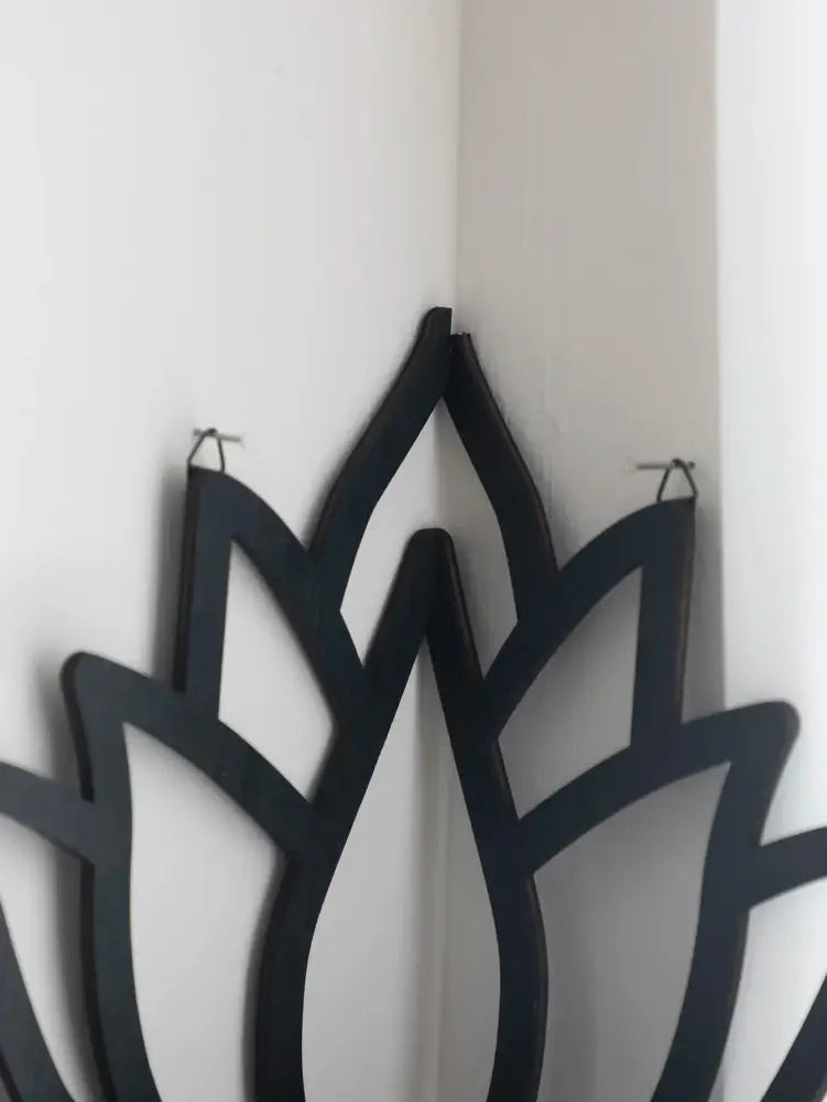 Black Metal Floating Shelf