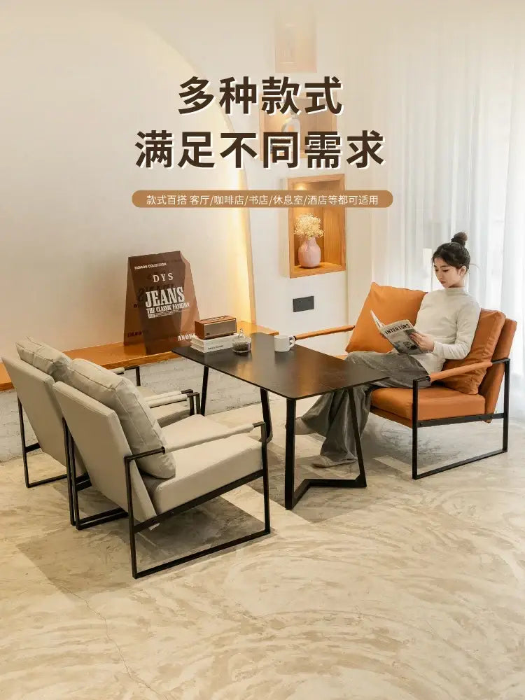 Brown Leather Sofa Chair