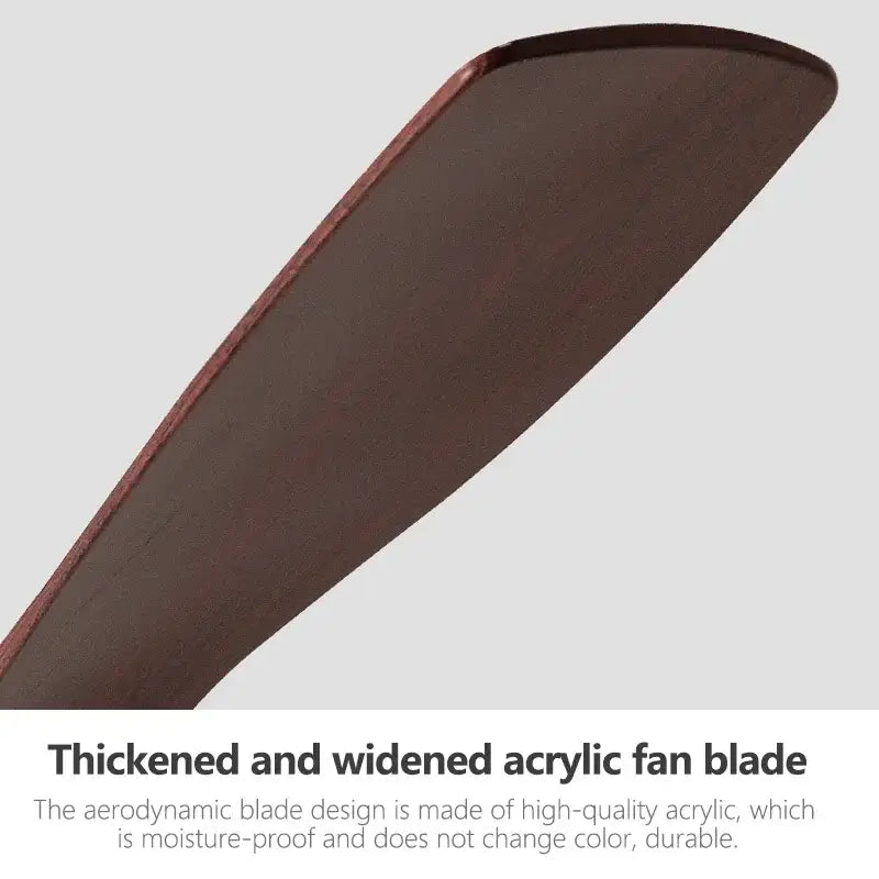 Green Wood Low Profile Fan