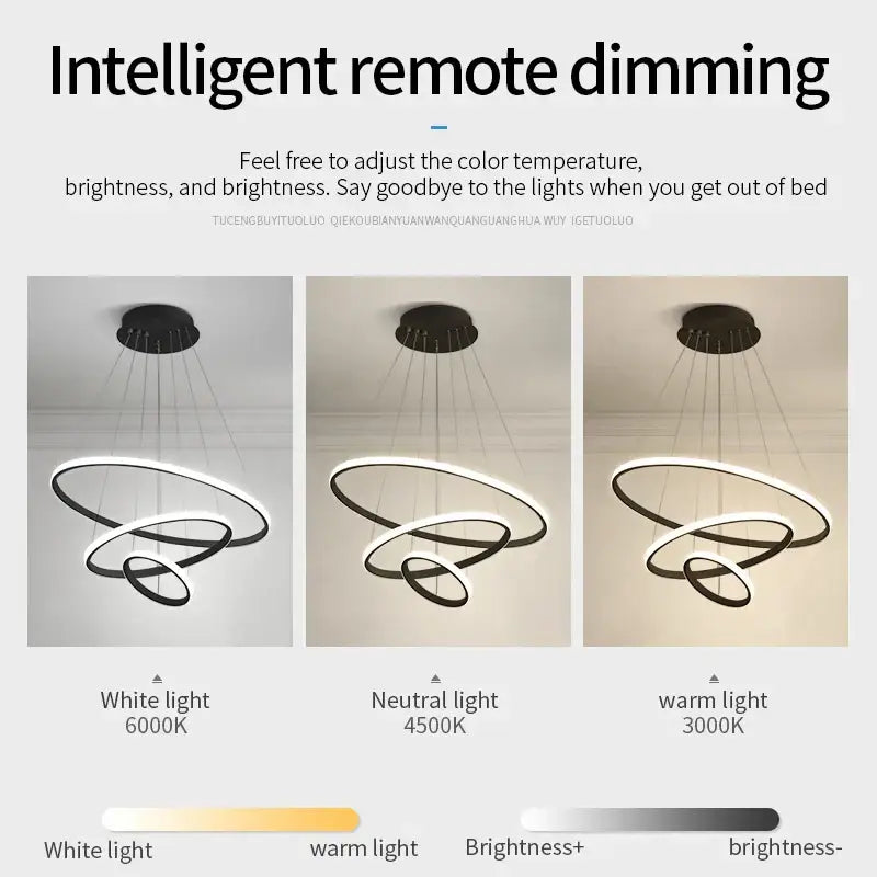 Black White Circle Pendant