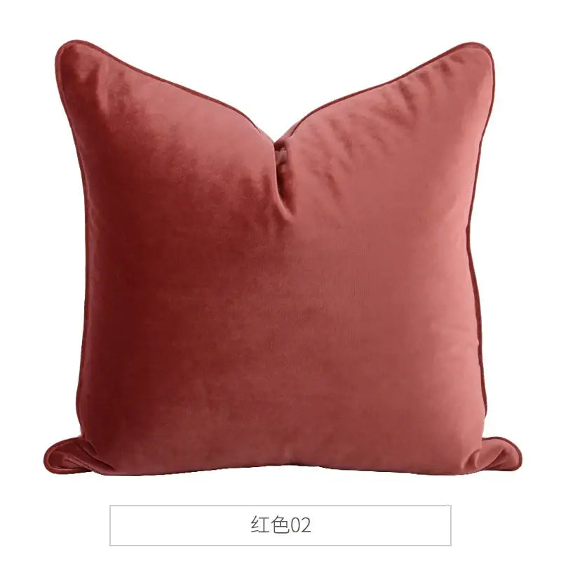 Teal Velvet Pillow Slipcover