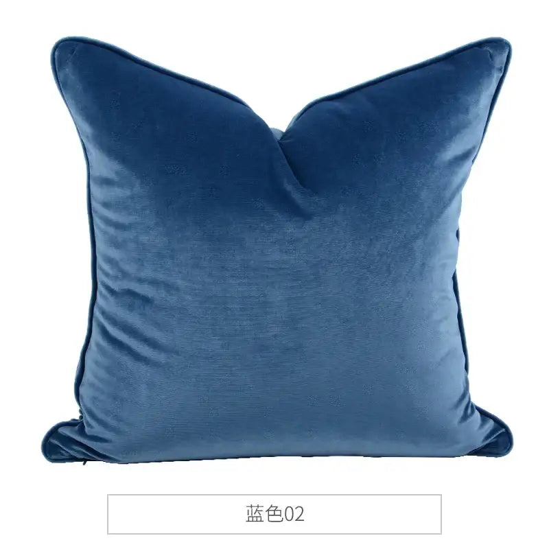 Teal Velvet Pillow Slipcover