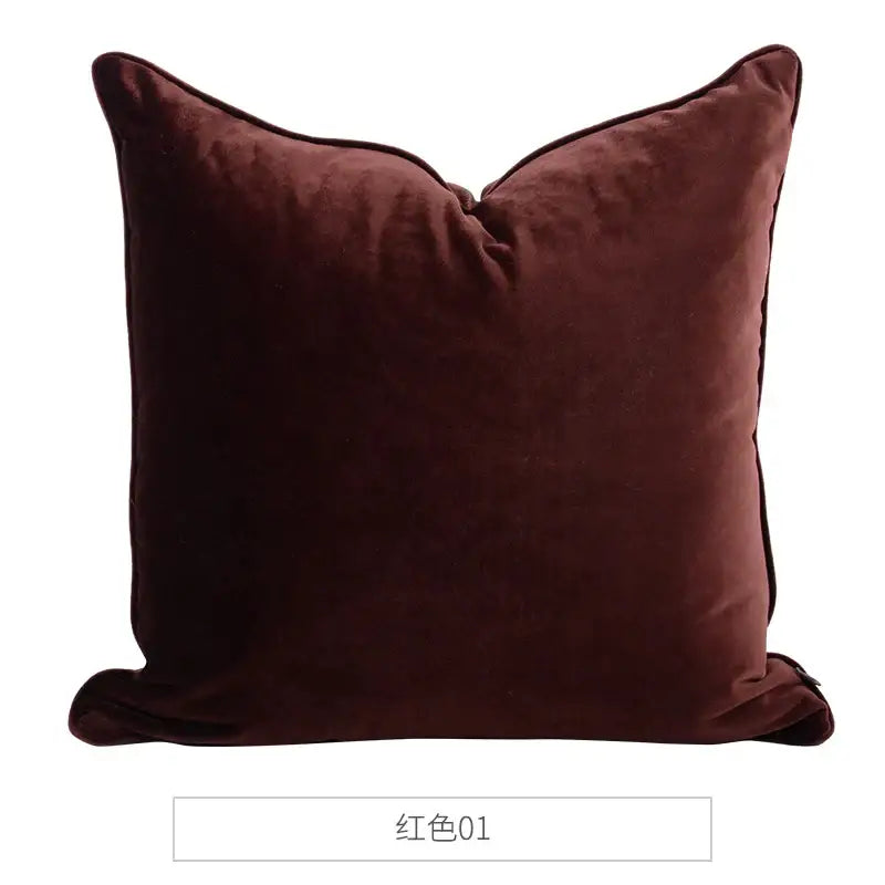 Teal Velvet Pillow Slipcover