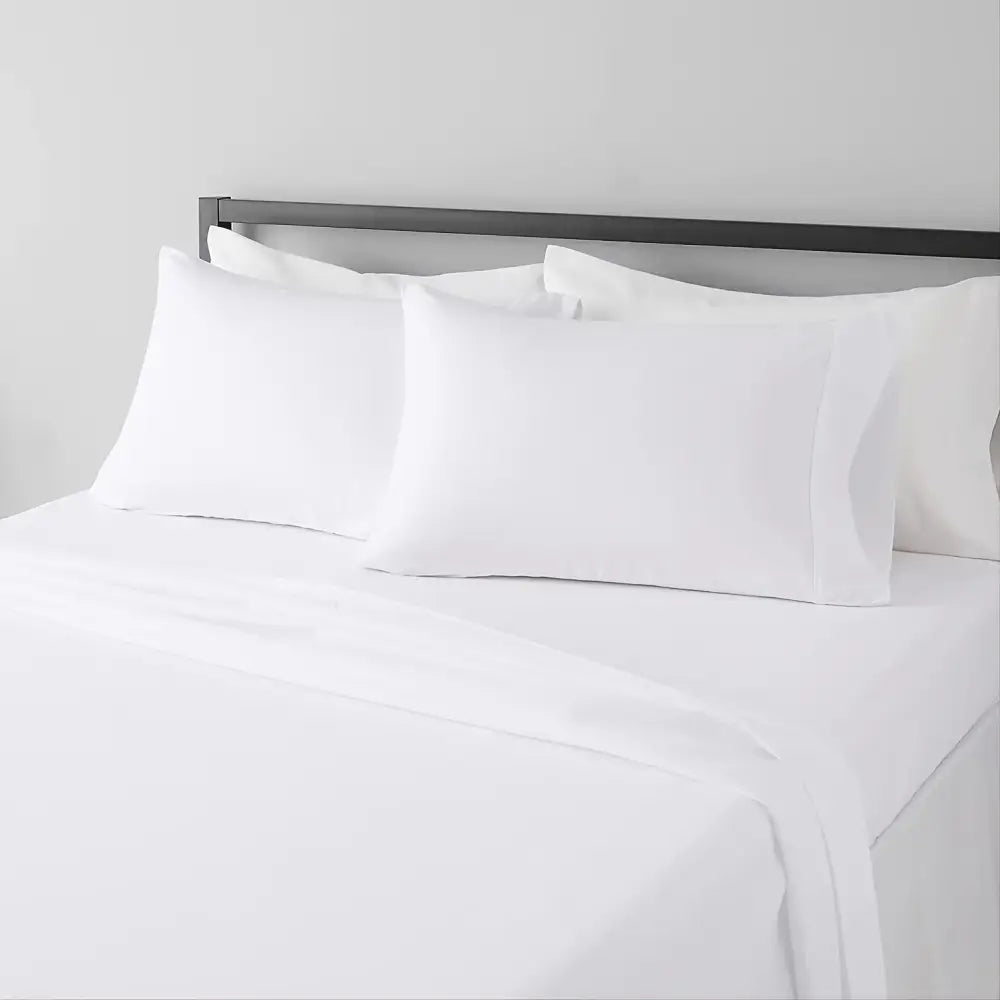Gray Satin Sheet Set