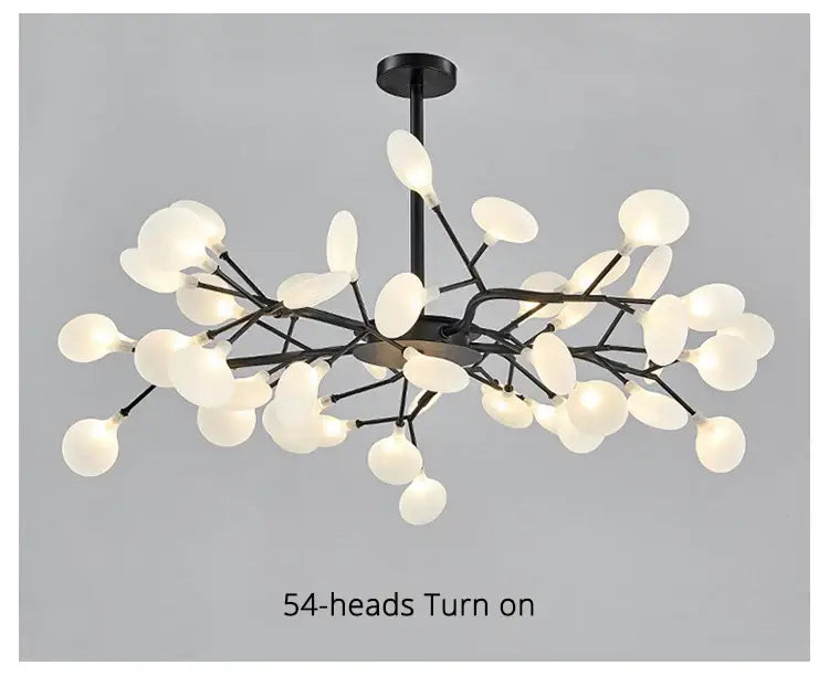 Gold Globe LED Chandelier 9-54 Heads