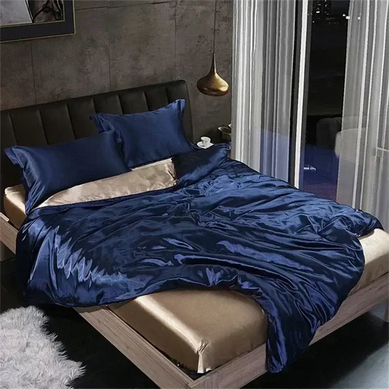 Green Mulberry Silk Bedding
