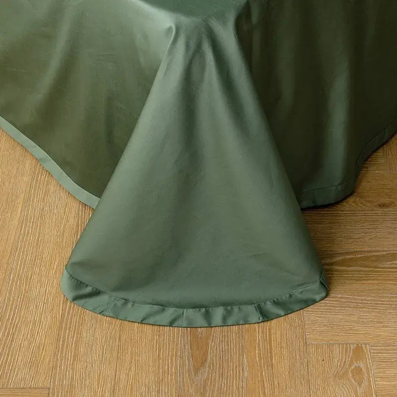 Navy Feather Duvet Set