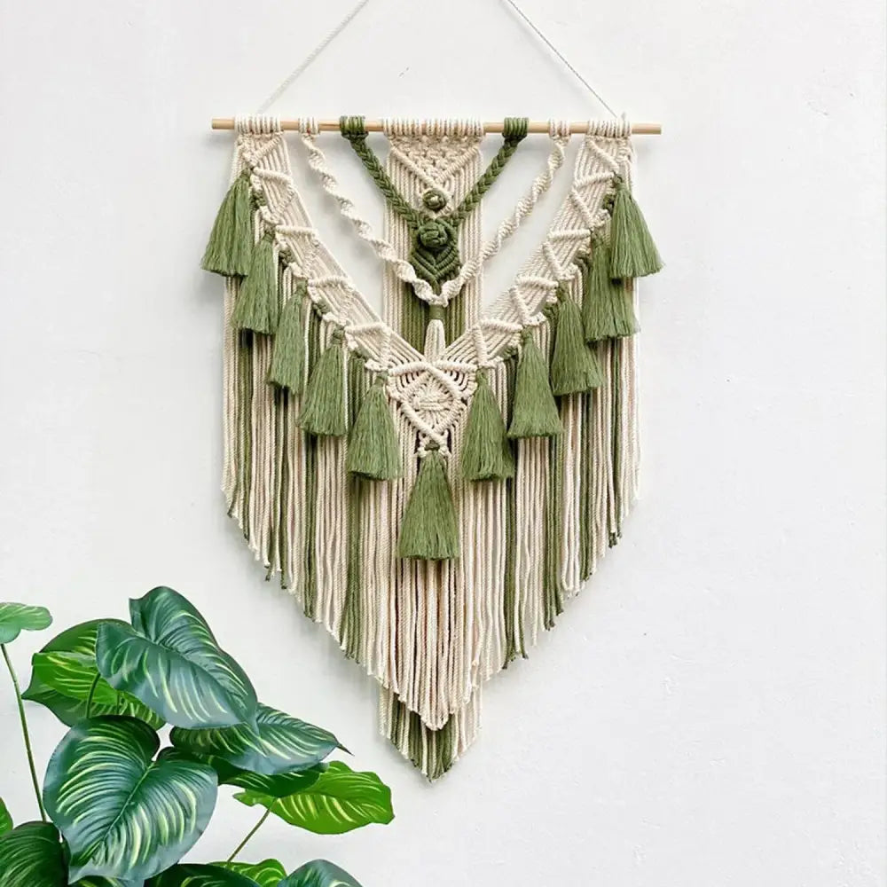 Cream Macrame Wall Hanging
