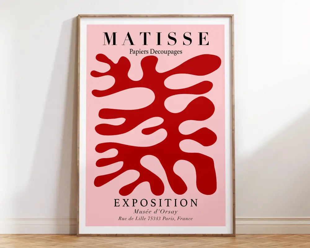 Pink Turquoise Framed Poster