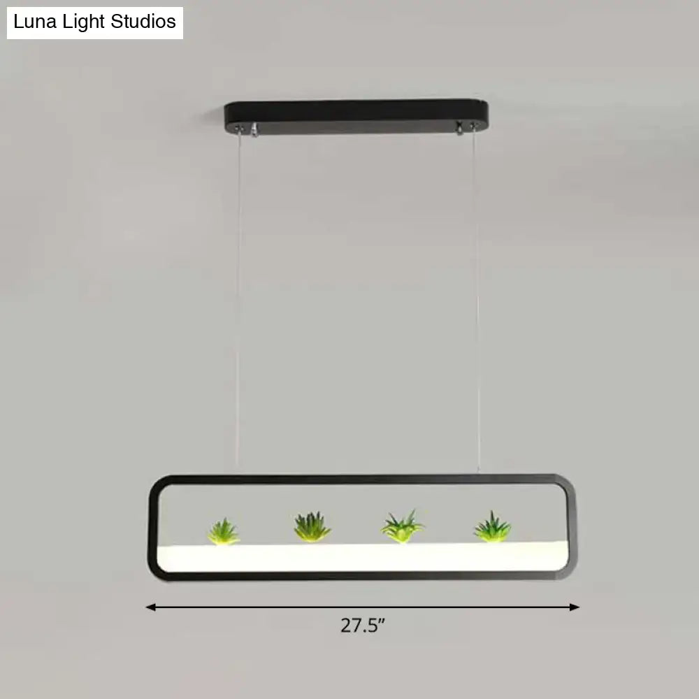 Black Metal Hanging Light