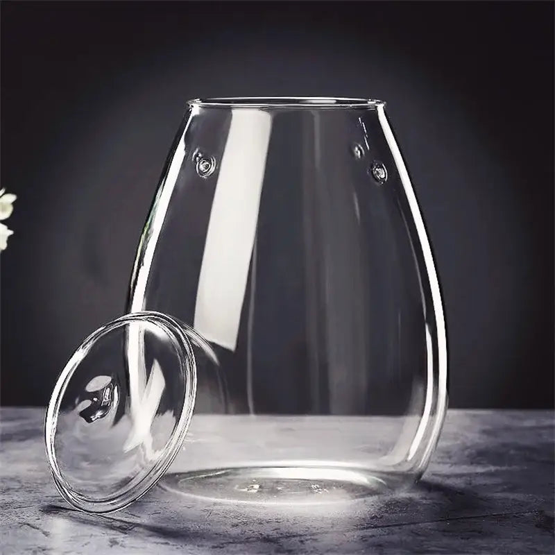 Green Glass Terrarium Vase