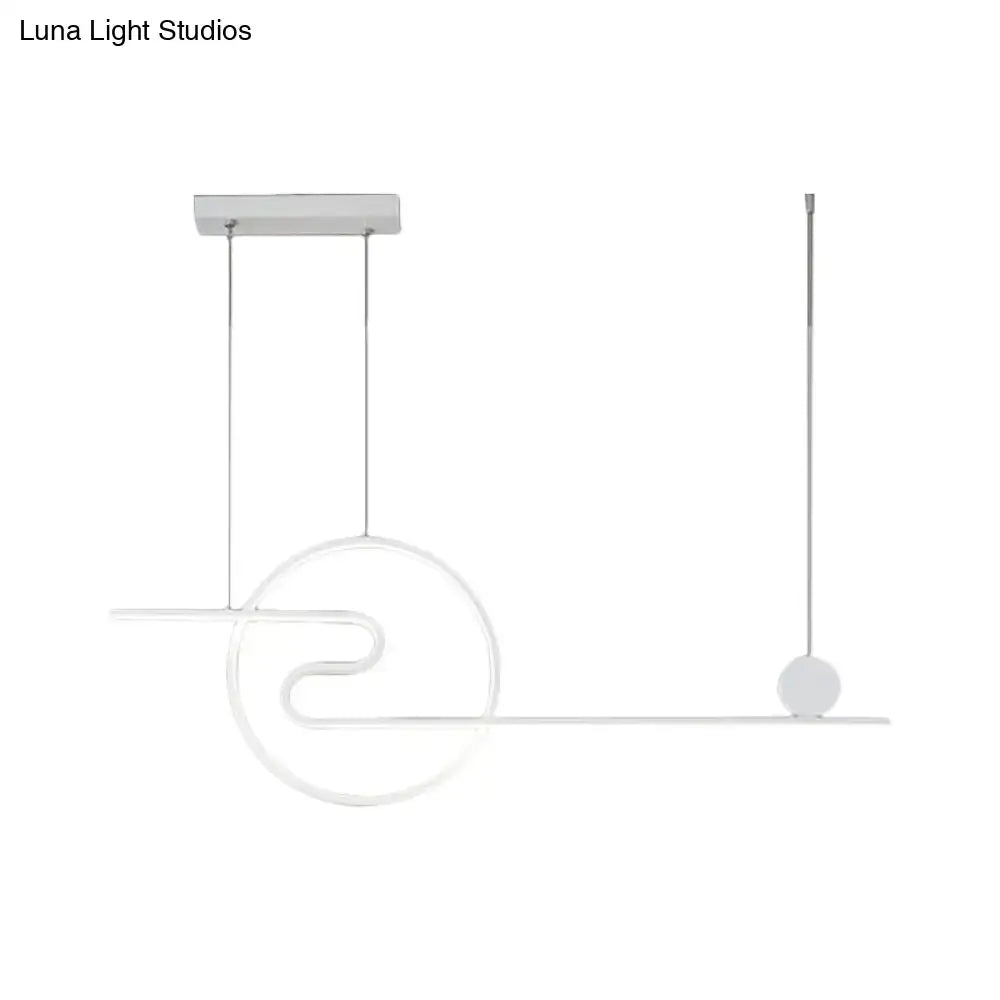 Gold Island Pendant Light Warm or White LED