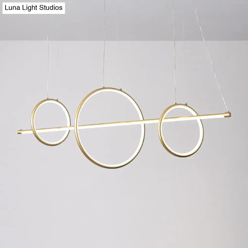 Gold Black Ceiling Light