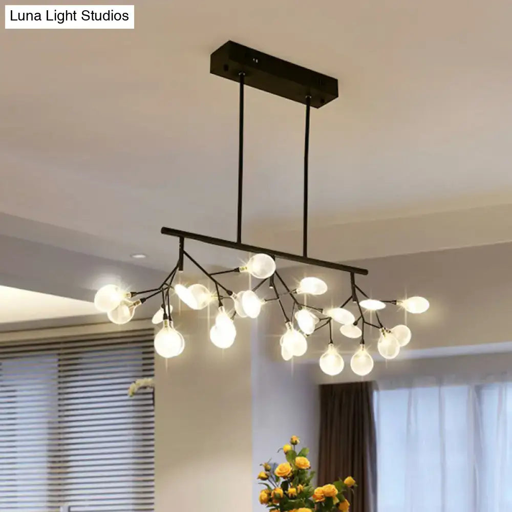Gold Black Minimalist LED Ceiling Light
