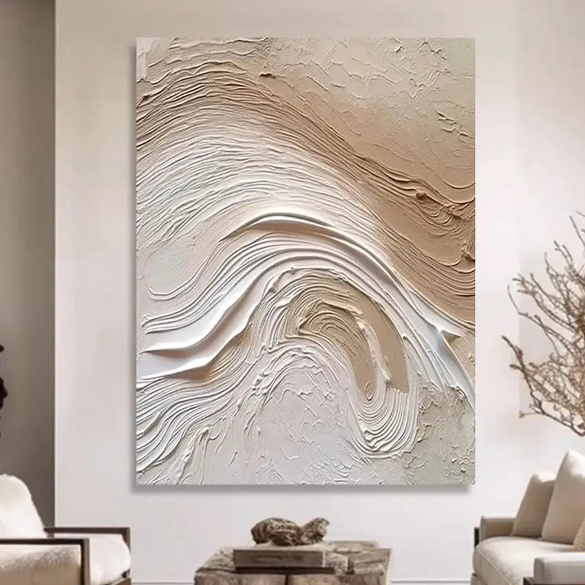 White 3D Wall Art