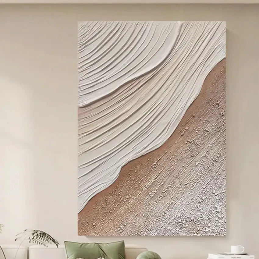 White 3D Wall Art