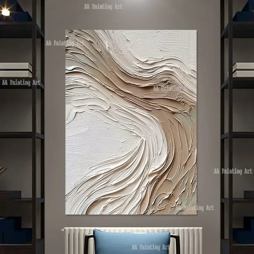White 3D Wall Art