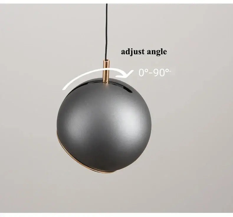 Gold Silver LED Pendant