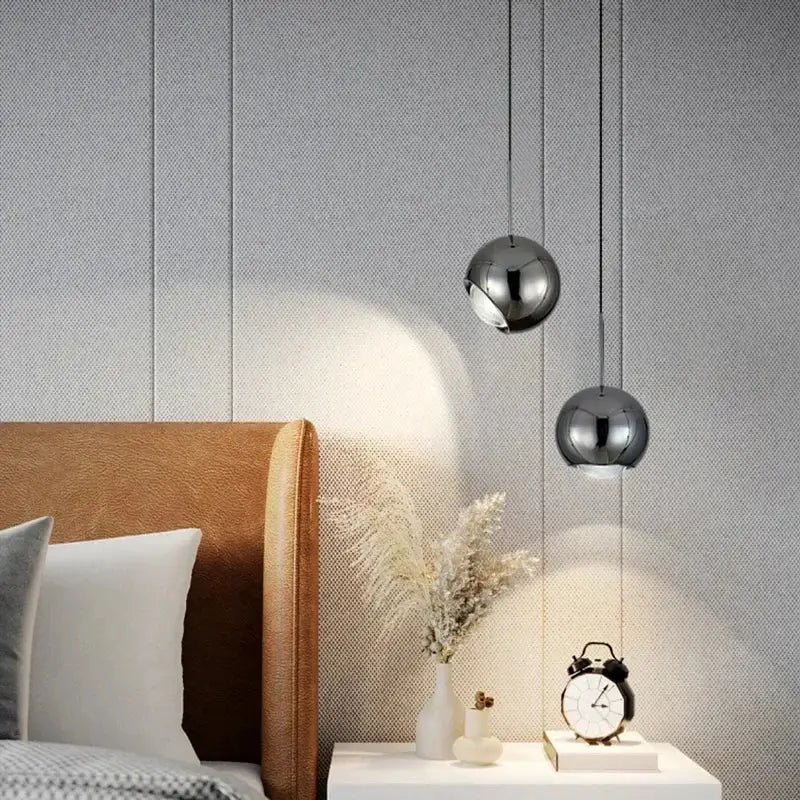 Gold Silver LED Pendant