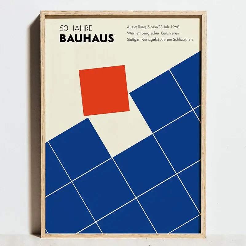 Black White Bauhaus Posters