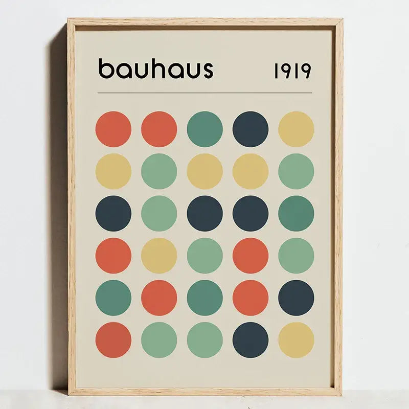 Black White Bauhaus Posters