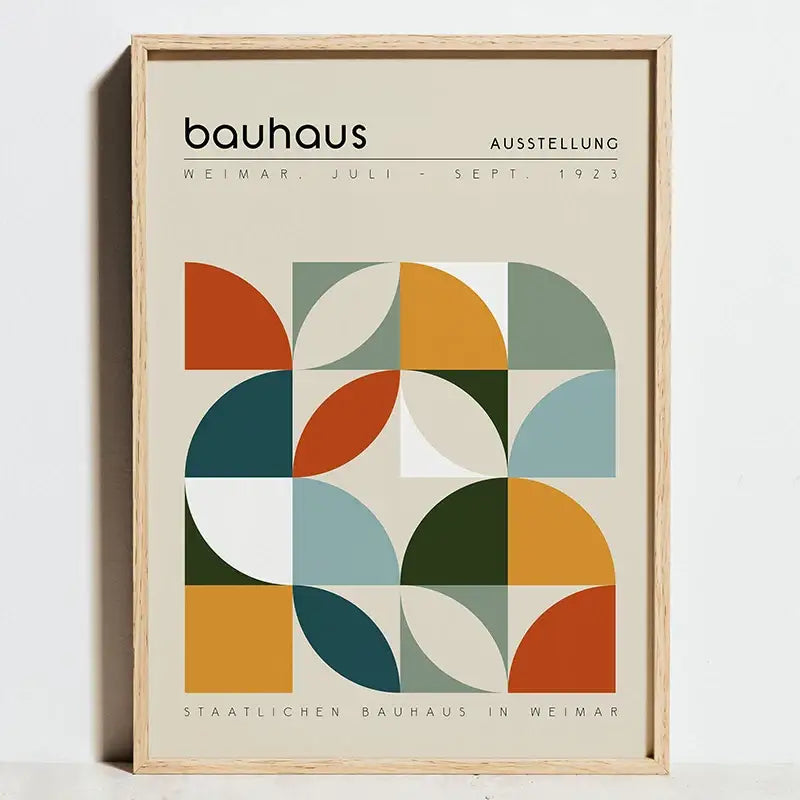Black White Bauhaus Posters