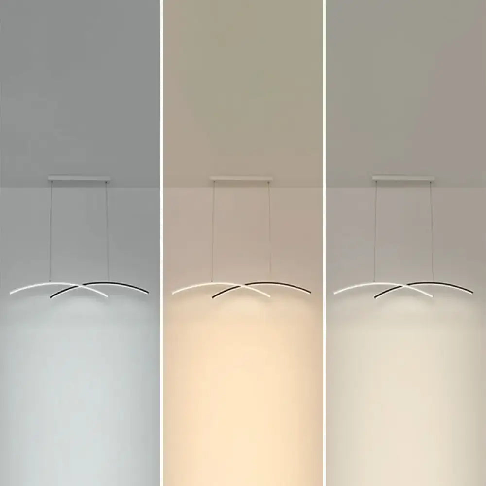Black Arc Ceiling Light