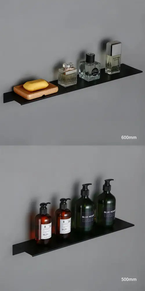 Black Aluminum Organizer Shelf