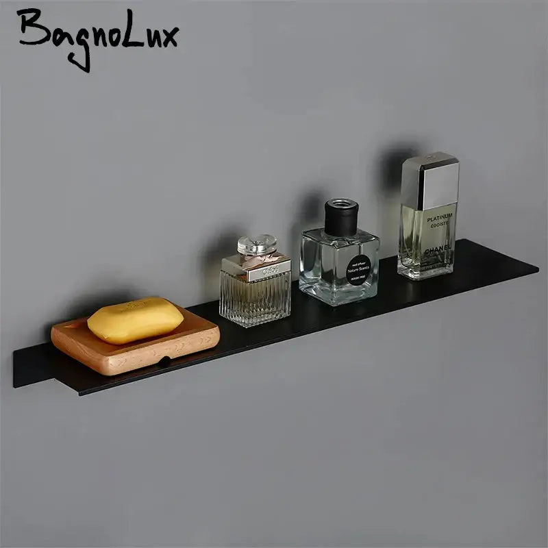 Black Aluminum Organizer Shelf