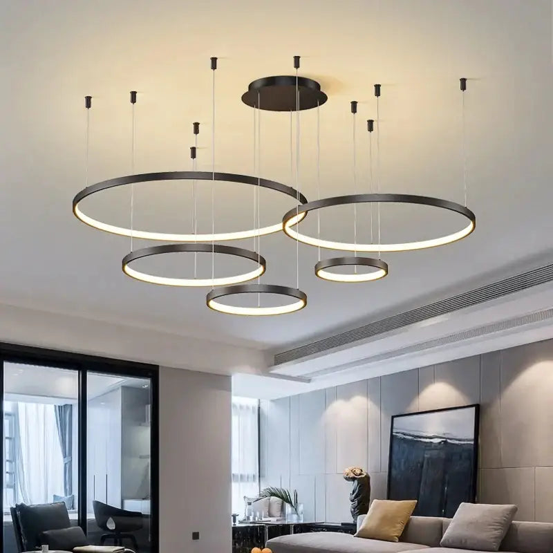 Black Gold Dimmable Pendant