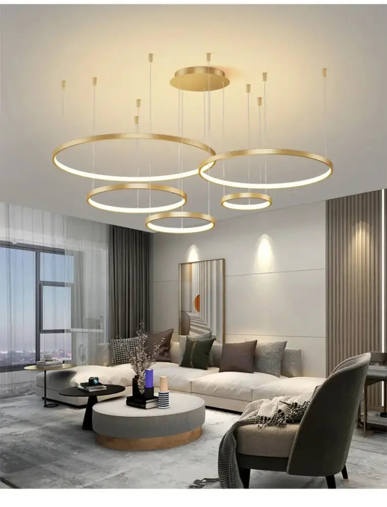 Black Gold Dimmable Pendant