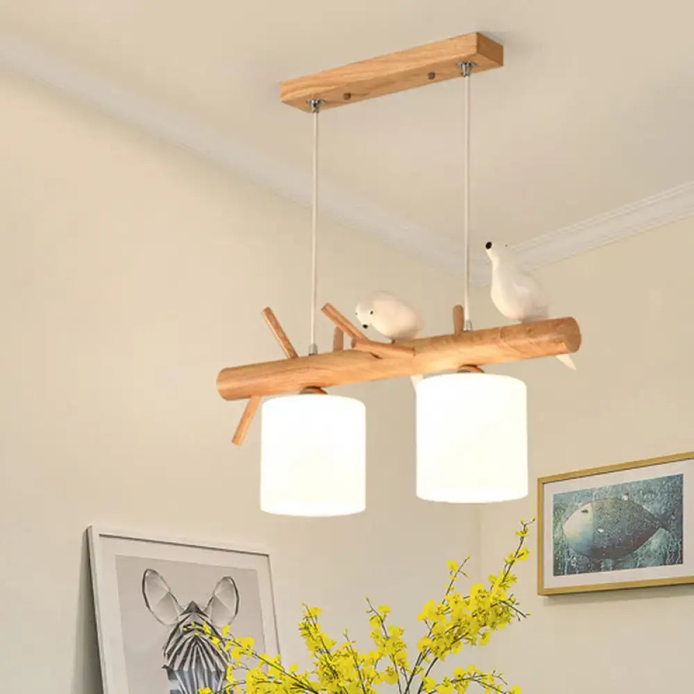 Wood Branch Island Pendant