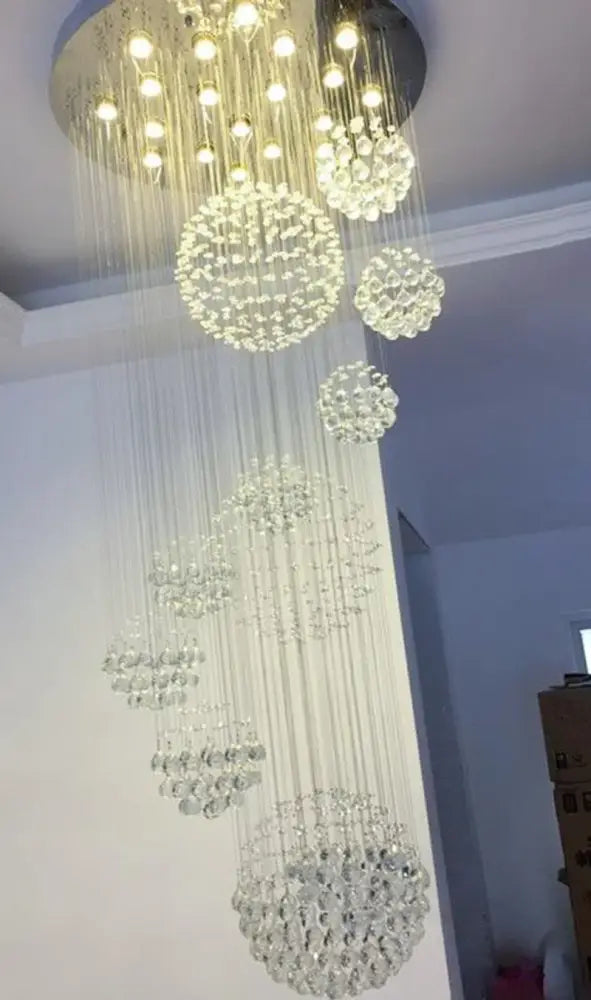 Crystal Raindrop Chandelier
