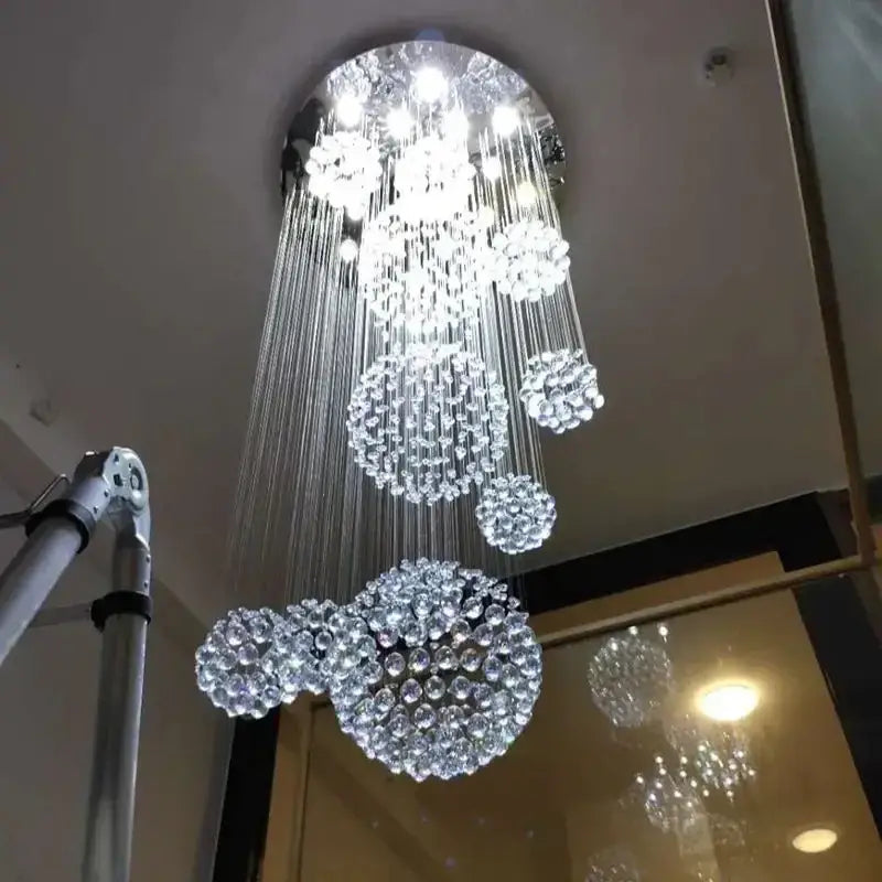 Crystal Raindrop Chandelier